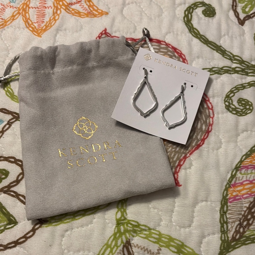 Kendra Scott Silver Earrings